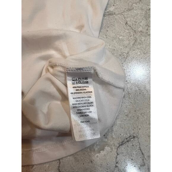 Sigrid Olsen Pima Cotton Tee – Size Medium - Picture 6 of 6